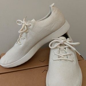 NWT Natural White AllBirds Wool Runner